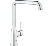 Купить - смеситель  Смеситель для кухни Grohe Accent, длина излива - 220мм, поворотный, 1рычаг, хром (30423000)