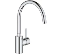 Купить - смеситель  Смеситель для кухни Grohe Via Cosmo, длина излива - 224мм, поворотный, 1рычаг, хром (30431000)