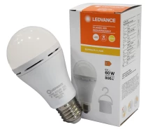 Купить - лампу  Лампа аккумуляторная LEDVANCE 8Вт 1800mAh 2700К E27 A60 (4099854102417)
