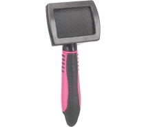 Купить - инструмент для груминга  Щетка Trixie мягкая пластик 7 х 16 см(4011905231266)