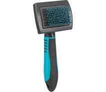 Купить - инструмент для груминга  Пуходерка д/соб. пластик. ручка с шариками 7*16см(4011905241418)