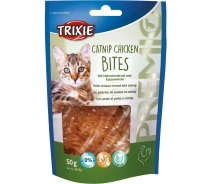 Купить - лакомство для кота  Лакомство д/кош. PREMIO Catnip Chicken Bites куриное филе/кош. мята, 50 г(4053032390621)