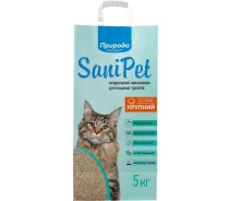 Купить - наполнитель для туалетов  Наполнитель бентонитовый SANI PET крупный 5кг NEW(4823082407798)