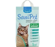 Купить - наполнитель для туалетов  Наполнитель бентонитовый SANI PET мелкий 5кг NEW(4823082407842)