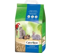 Купить - наполнитель для туалетов  Наполнитель Cat’s Best для домашних животных Universal древесный 10 л / 5,5 кг(4002973000465)