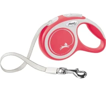 Купить - поводок для собак  Поводок-рулетка Flexi для собак New Comfort лента красная размер XS 3 м/12 кг(4000498043424)