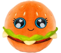 Купить - большую мягкую игрушку  Игровой набор BIGGIES серии "Little Foodies" W2 - БУРГЕР (надувная игрушка, насос) (746082)