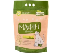 Купить - наполнитель для туалетов  Гигиенический наполнитель "Мафин Премиум" 4,5 л большой