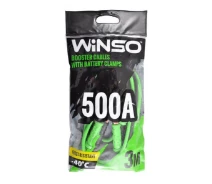 Купить - провод для прикуривания  Провод прикуривателя WINSO 500А 3м 138500