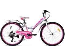 Купить - велосипед и аксессуар  Велосипед Atlantic Almeria CS 7sp 24" XXS/11,5" (A9NSE-2429-WP) White