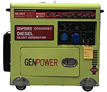 Купить - генератор  Дизельный генератор GenPower 9500EC