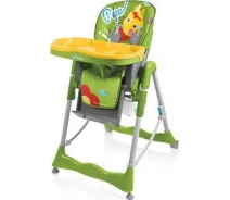 Купить - стульчик для кормления  Стульчик для кормления Baby Design Pepe 04 Green