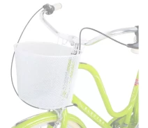 Купить - велокорзину  Корзина Green Cycle GCB-42 стальная для детских велосипедов 16-20'', белая