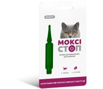 Купить - противопаразитарное средство для кота  МОКСИСТОП для кошек, от 4 до 10 кг, 1.0мл(4823082419159)