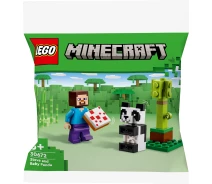 Купить -  Конструктор LEGO® LEGO Minecraft Стив и малыш-панда (30672)