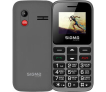 Купить - смартфон и мобильный телефон  Мобильный телефон Sigma mobile Comfort 50 HIT grey
