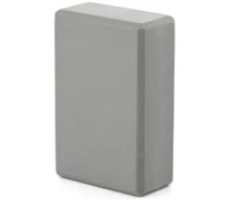 Купить - блок для йоги  Блок для йоги EVA серый 23 x 15 x 8 IV-9227GR