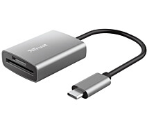Купить - кардридер  Кардридер USB-C Trust Dalyx Fast Aluminium (24136)