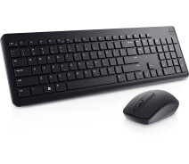 Купить - клавиатуру  Комплект 2в1 Dell KM3322W Wireless UA Black (580-AKGK) (клавиатура + мышка)