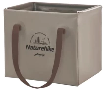Купить - туристическую посуду  Складной контейнер для воды из ПВХ Naturehike CNH22SN002, 20л, светло-коричневый 6927595795132
