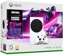 Купить - игровую консоль  Microsoft Xbox Series S 512GB Fortnite & Rocket League Bundle
