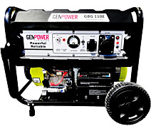 Купить - генератор  Генератор бензиновый GenPower GBG 110 E (7.2/8.4 кВт)