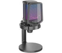 Купить - микрофон для караоке  Конденсаторный USB Микрофон Fifine Q6 Black (Q6)