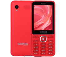 Купить - смартфон и мобильный телефон  Мобильный телефон Sigma mobile X-style 31 Power TYPE-C red