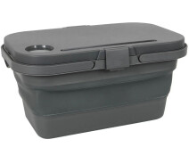Купить - туристическую посуду  Корзина складная Bo-Camp Foldable Box With table Top 17L Grey (6303695)