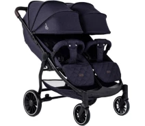 Купить - детскую коляску  Детская коляска прогулочная для двойни Bubago Model Q Duo Purple (BGQD)