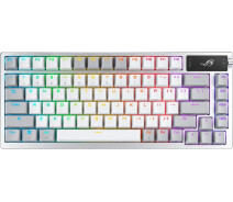 Купить - клавиатуру  Клавиатура игровая Asus ROG Azoth NX Red EN PBT USB/Wireless White (90MP031A-BKUA11)