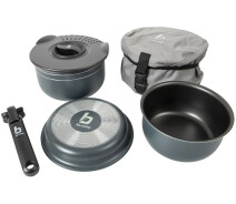 Купить - туристическую посуду  Набор посуды Bo-Camp Trekking 5 Pieces Anthracite (2300351)