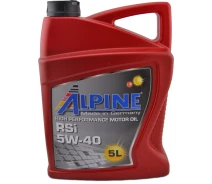 Купить - моторное масло  Моторное масло Alpine  Rsi 5W-40 5 л  
