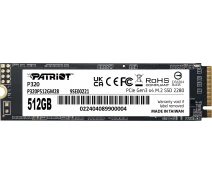 Купить - SSD-накопитель  SSD-накопитель Patriot P320 512GB M.2 NVMe (P320P512GM28)