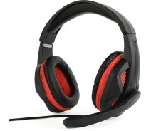 Купить - наушники  Наушники Gembird GHS-03 Black/Red