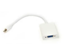 Купить - адаптер и кабель  -переходник PowerPlant Mini DisplayPort - VGA, 0.15м