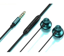 Купить - наушники  Наушники Foneng T63 Half in-ear metal music earphone (T63-E-HIE-MM)