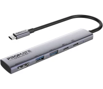 Купить - кардридер  USB Хаб на 5 портов Promate (linkhub-5x)