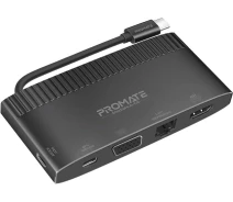 Купить - кардридер  USB Хаб на 6 портов Promate (mediahub-c6.black)