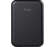Купить - power bank  Power Bank Trust Magnetic 5000 mAh, USB-C/беспроводная зарядка, 15W (24877_TRUST) черный