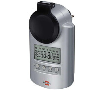Купить - умную розетку  Розетка Таймер электронный Brennenstuhl Primera-Line DT, 3500 Вт, IP44 (1507490)