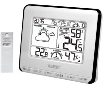 Купить - метеостанцию  Метеостанция La Crosse White/Black (WS6818)