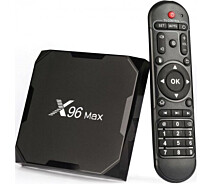 Купить - приставку Smart TV  ТВ Андроид приставка X96 Max Plus 4/64 GB, Android 9.0, 4-х ядерный процессор Amlogic S905X3