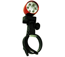 Купить - велофару  Велосипедная фара 6 LED красная "ANT" (92316R-IS)