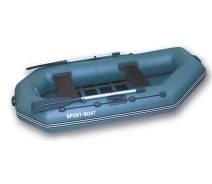 Купить - лодку  Надувная гребная лодка Laguna L260LS (поворотные уключины, насос 5 л.)