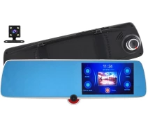 Купить - автомобильный видеорегистратор  Видеорегистратор Enycar DVR C33 с тремя камерами 5"