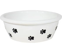 Купить - миску и контейнер для собак  Миска керамическая Lucky Pet для собак и кошек 350мл в упаковке