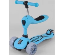 Купить - самоката  Самокат-беговел Best Scooter Голубой (S- 9001)
