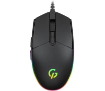 Купить - мышку для ноутбука  Мышь игровая GamePro USB Black (GM220)
