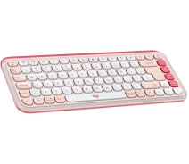 Купить - клавиатуру  Клавиатура беспроводная Logitech POP Icon keys (920-013073) Rose
